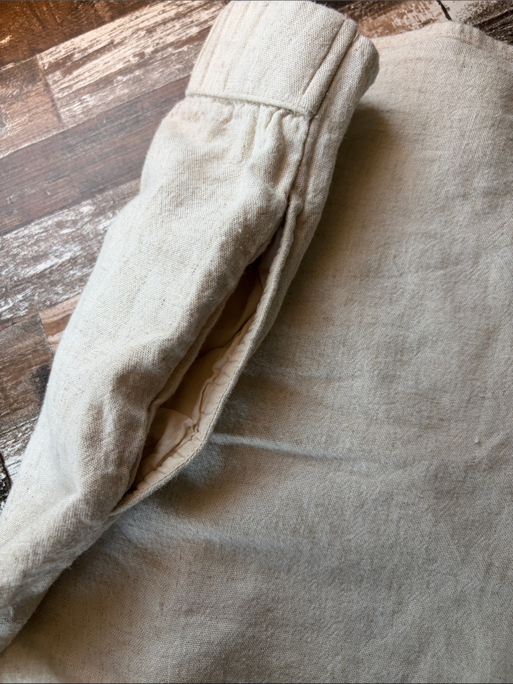 American Eagle Outfitters Cream Wrap Skort with Side Tie - Picture 5 of 8